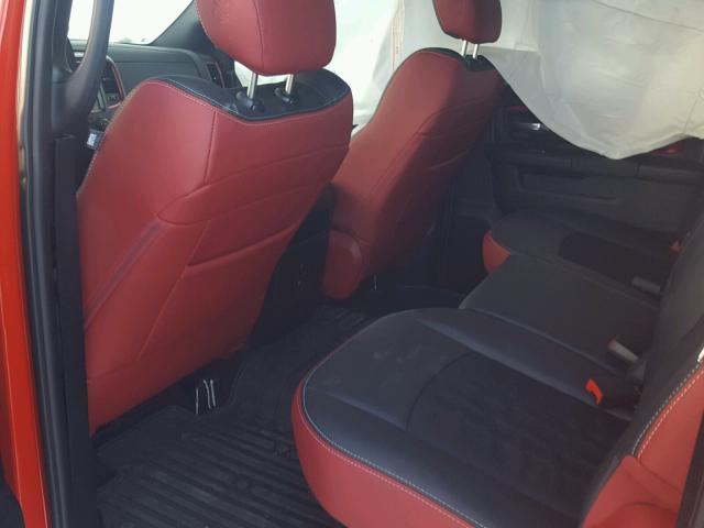 1C6RR7YT8HS549621 - 2017 RAM 1500 REBEL წითელი ფოტო 6