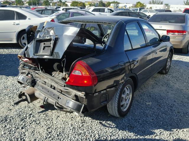 JA3AY36A4XU011602 - 1999 MITSUBISHI MIRAGE DE BLACK photo 4