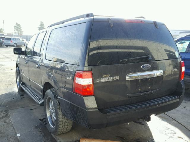 1FMFK15597LA23117 - 2007 FORD EXPEDITION GRAY photo 3