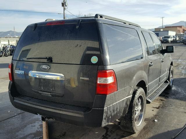 1FMFK15597LA23117 - 2007 FORD EXPEDITION GRAY photo 4