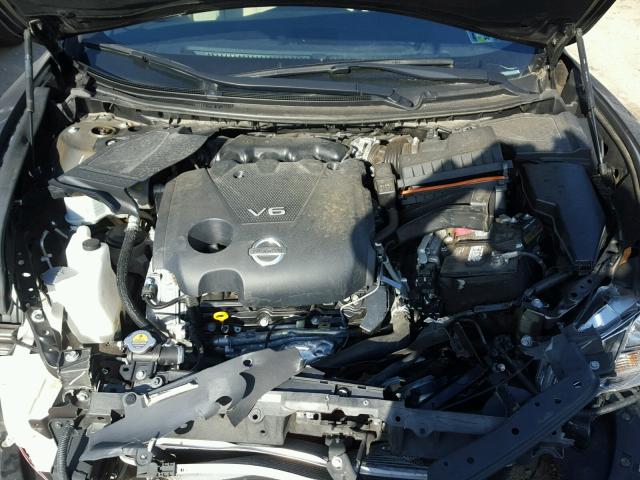 1N4AA5AP7EC495576 - 2014 NISSAN MAXIMA S BROWN photo 7