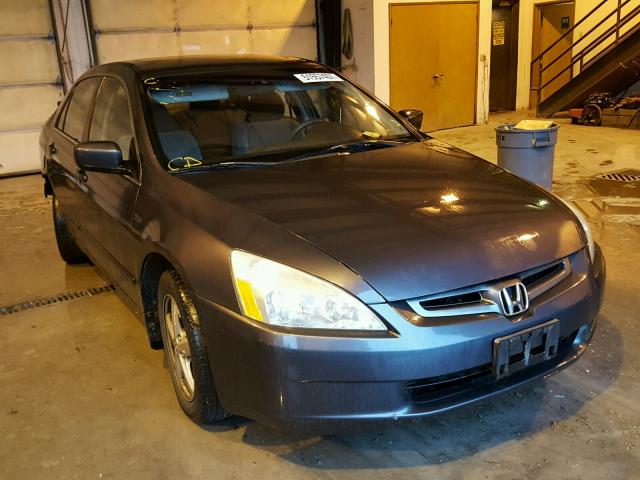 1HGCM56603A079678 - 2003 HONDA ACCORD EX GRAY photo 1