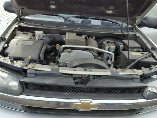 1GNDT13S872257635 - 2007 CHEVROLET TRAILBLAZE TAN photo 7