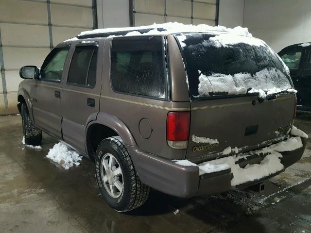 1GHDT13W5Y2259852 - 2000 OLDSMOBILE BRAVADA BROWN photo 3