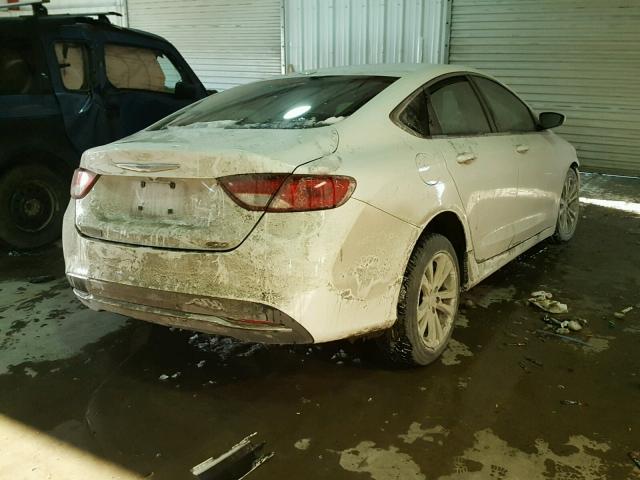 1C3CCCABXFN505419 - 2015 CHRYSLER 200 LIMITE WHITE photo 4