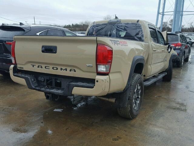 3TMDZ5BN3HM023004 - 2017 TOYOTA TACOMA DOU TAN photo 4