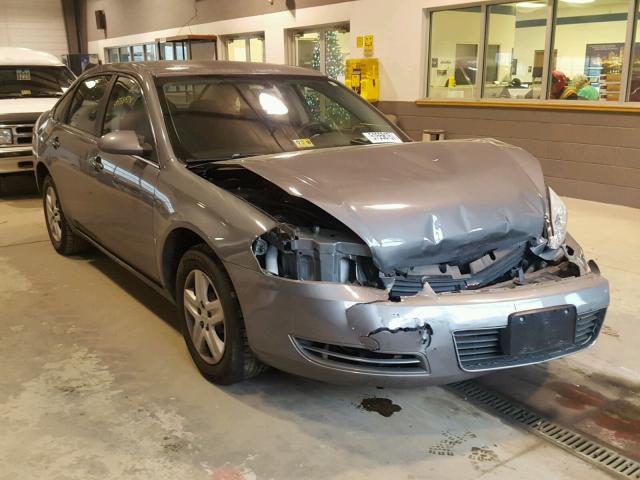 2G1WB58K081208086 - 2008 CHEVROLET IMPALA LS GRAY photo 1