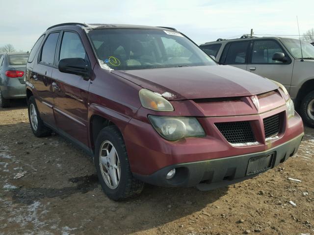 3G7DB03E03S592207 - 2003 PONTIAC AZTEK BURGUNDY photo 1