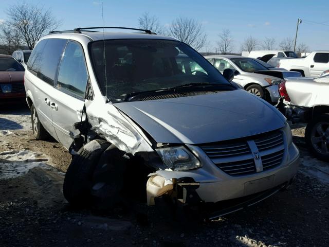 2D4GP44L26R869819 - 2006 DODGE GRAND CARA GRAY photo 1