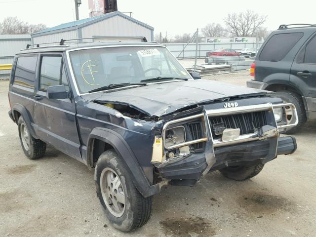 1J4FJ27LXKL410934 - 1989 JEEP CHEROKEE GREEN photo 1