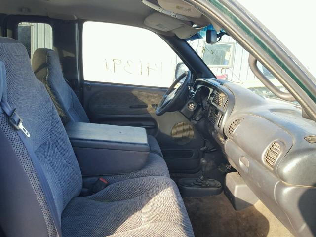 3B7HF13Y1XG162850 - 1999 DODGE RAM 1500 GREEN photo 5