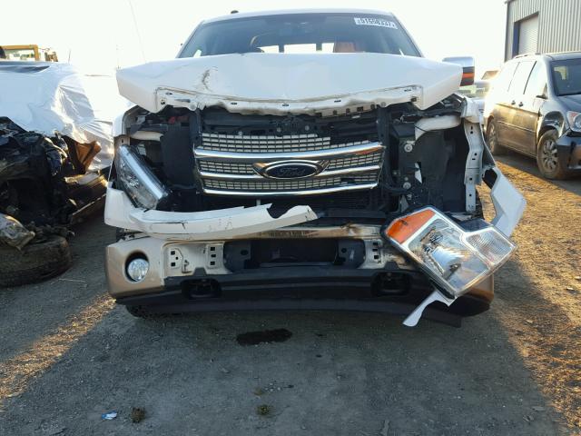 1FTFW1EF2CKD72797 - 2012 FORD F150 SUPER WHITE photo 9