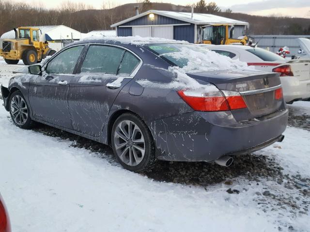 1HGCR2F57EA162681 - 2014 HONDA ACCORD SPO GRAY photo 3