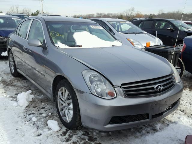 JNKCV51F75M300101 - 2005 INFINITI G35 SILVER photo 1