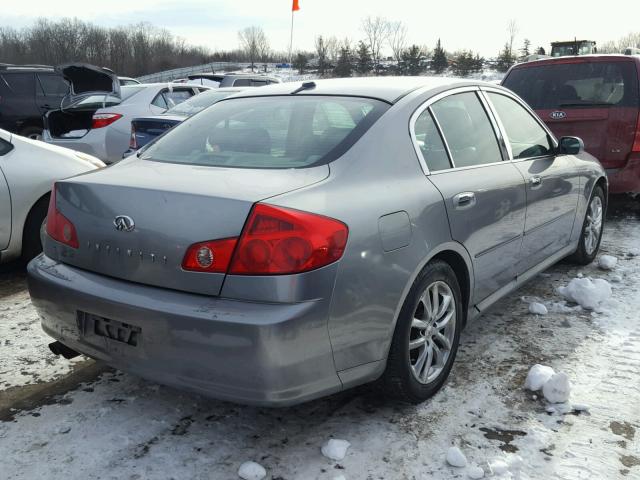 JNKCV51F75M300101 - 2005 INFINITI G35 SILVER photo 4