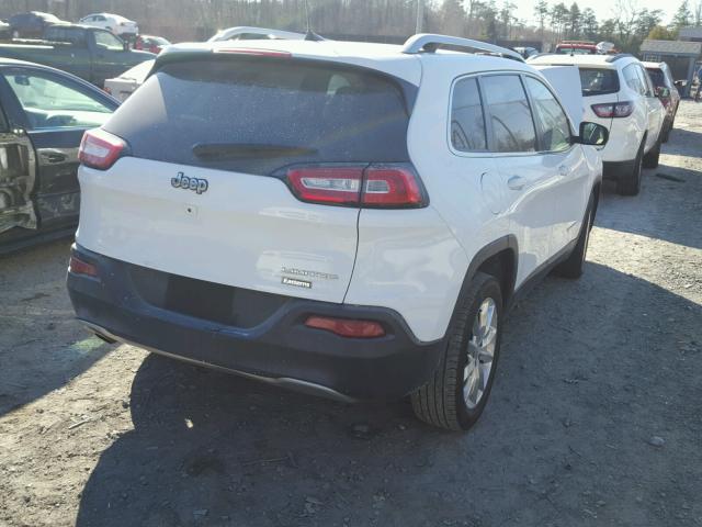 1C4PJLDB3GW329050 - 2016 JEEP CHEROKEE L WHITE photo 4