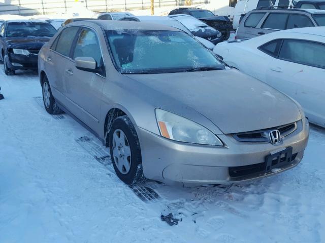 1HGCM56415A191567 - 2005 HONDA ACCORD LX BEIGE photo 1