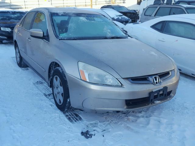 1HGCM56415A191567 - 2005 HONDA ACCORD LX BEIGE photo 9