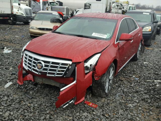 2G61L5S37E9131359 - 2014 CADILLAC XTS BURGUNDY photo 2