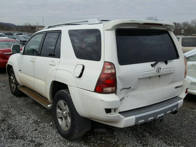 JTEZU17R330014965 - 2003 TOYOTA 4RUNNER LI WHITE photo 3