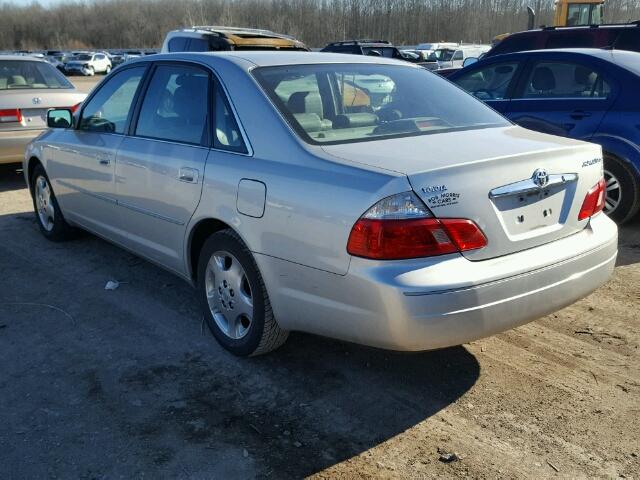 4T1BF28B93U301190 - 2003 TOYOTA AVALON XL SILVER photo 3