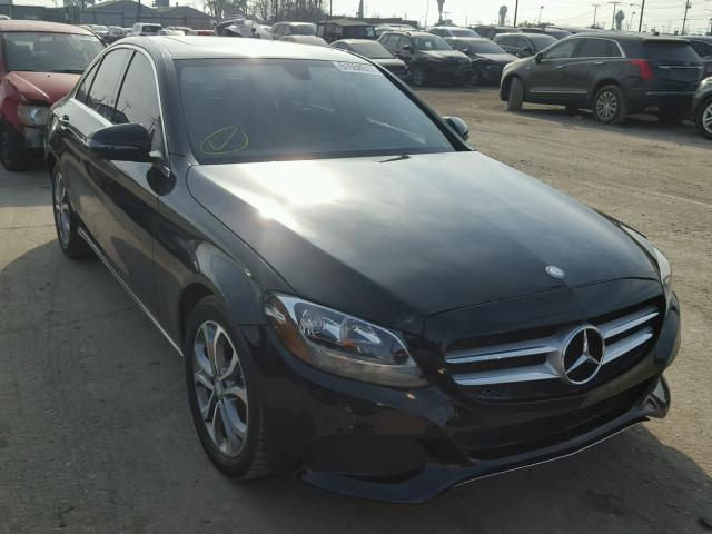 55SWF4JB4JU240511 - 2018 MERCEDES-BENZ C 300 黑色 照片 1