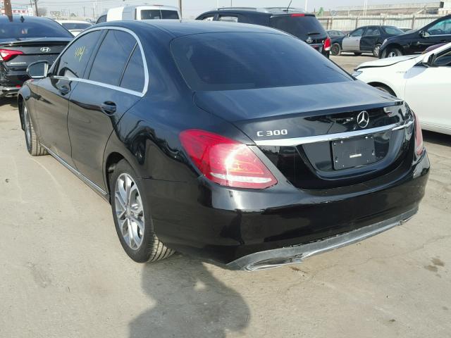 55SWF4JB4JU240511 - 2018 MERCEDES-BENZ C 300 黑色 照片 3