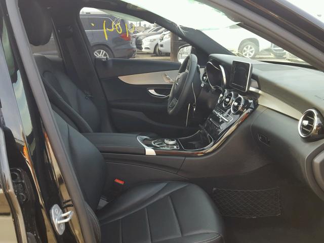55SWF4JB4JU240511 - 2018 MERCEDES-BENZ C 300 黑色 照片 5