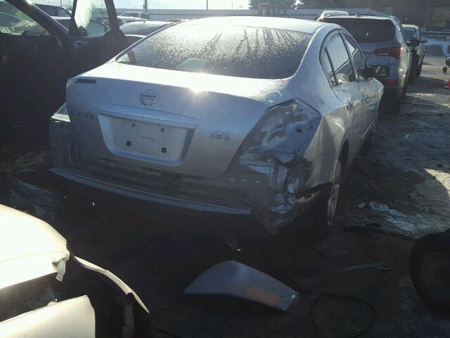 1N4AL21E47C126121 - 2007 NISSAN ALTIMA 2.5 SILVER photo 4