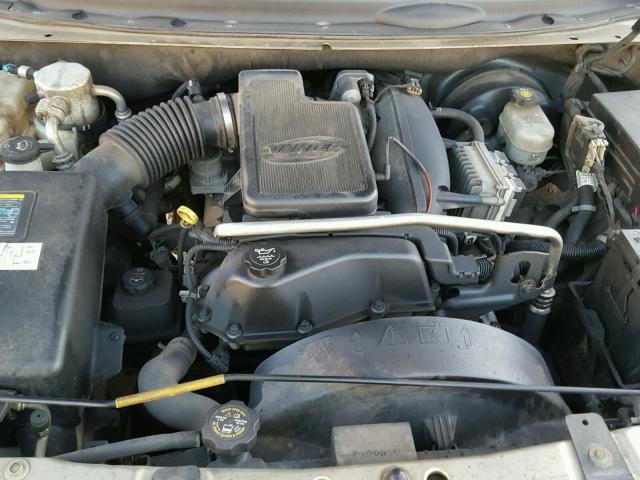 1GNDS13S942338870 - 2004 CHEVROLET TRAILBLAZE TAN photo 7