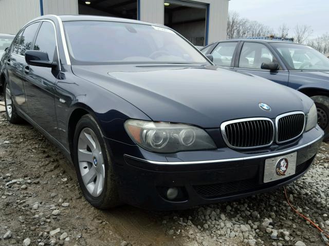 WBAHN83546DT39532 - 2006 BMW 750 LI BLUE photo 1