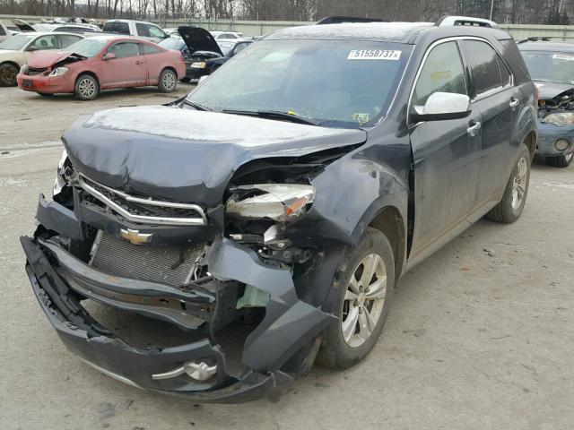 2CNFLNEC6B6314548 - 2011 CHEVROLET EQUINOX LT GRAY photo 2