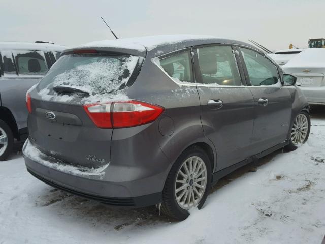 1FADP5BU7EL506060 - 2014 FORD C-MAX SEL GRAY photo 4