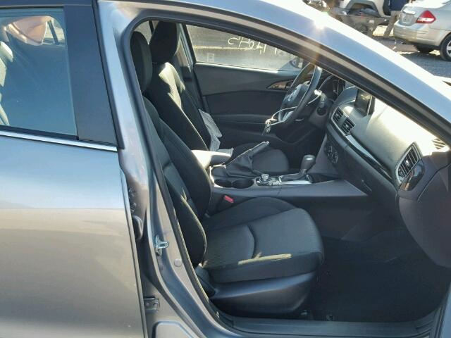 JM1BM1U75G1281050 - 2016 MAZDA 3 SPORT GRAY photo 5