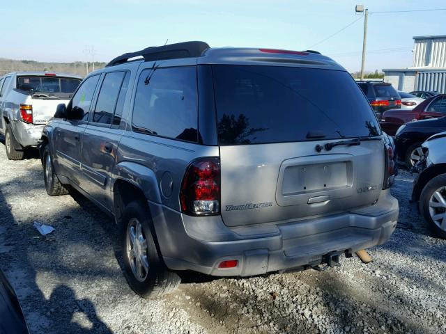 1GNES16S536119282 - 2003 CHEVROLET TRAILBLAZE GRAY photo 3