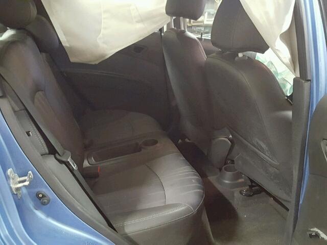 KL8CD6S98FC774528 - 2015 CHEVROLET SPARK 1LT Синий фото 6