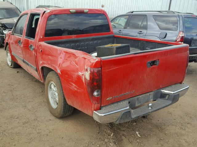 1GCCS339988219183 - 2008 CHEVROLET COLORADO L RED photo 3