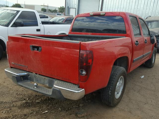 1GCCS339988219183 - 2008 CHEVROLET COLORADO L RED photo 4