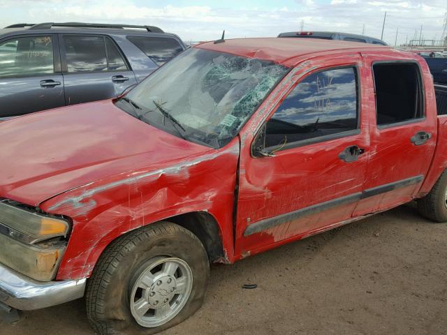 1GCCS339988219183 - 2008 CHEVROLET COLORADO L RED photo 9