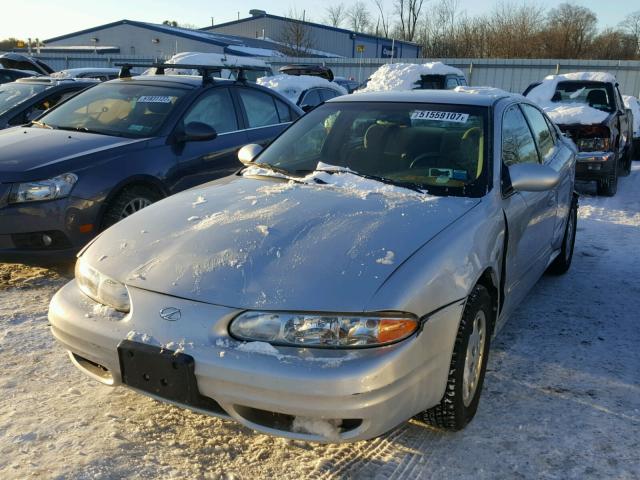 1G3NL52T61C151622 - 2001 OLDSMOBILE ALERO GL SILVER photo 2