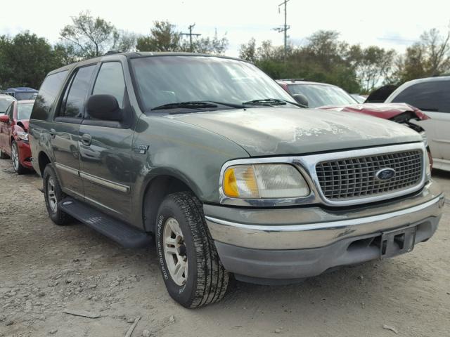 1FMRU15W41LA84835 - 2001 FORD EXPEDITION GREEN photo 1