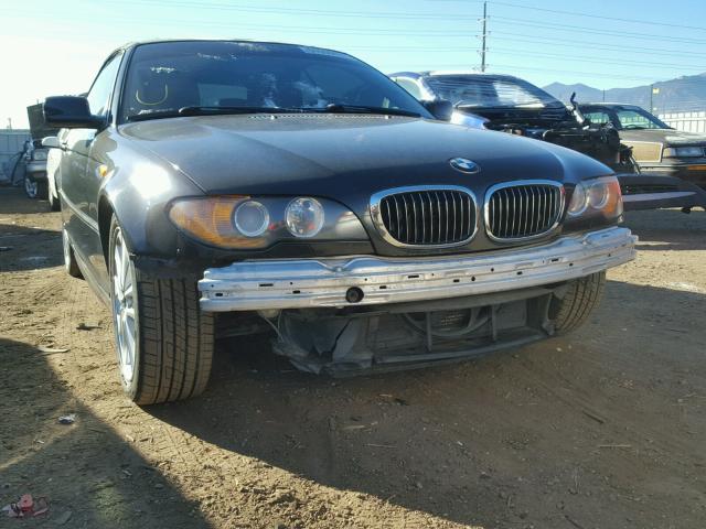WBABW53474PL43756 - 2004 BMW 330 CI შავი ფოტო 9