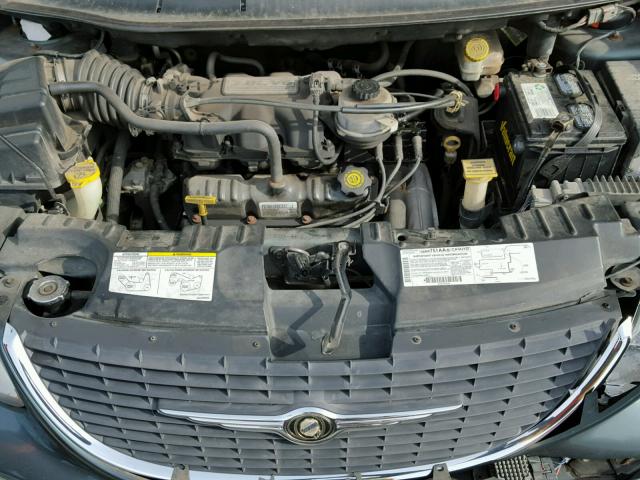 2C4GP44L93R192566 - 2003 CHRYSLER TOWN & COU GREEN photo 7