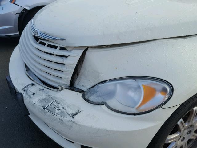 3A8FY58B18T168761 - 2008 CHRYSLER PT CRUISER WHITE photo 9