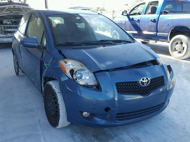 JTDJT923285160886 - 2008 TOYOTA YARIS BLUE photo 1