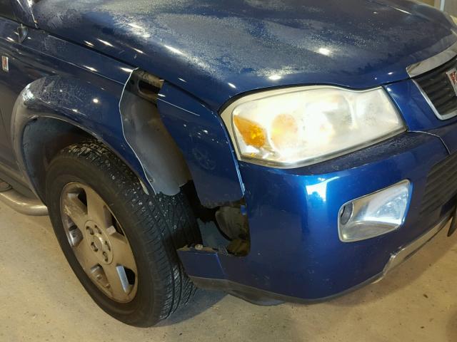 5GZCZ53456S839099 - 2006 SATURN VUE BLUE photo 9