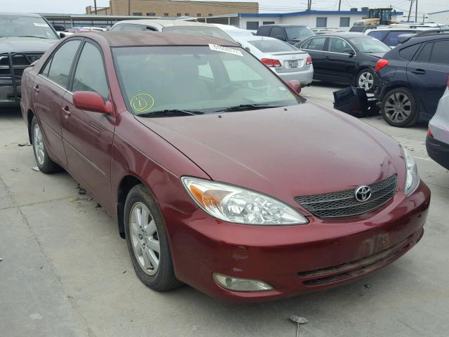 4T1BE32K83U146777 - 2003 TOYOTA CAMRY LE RED photo 1