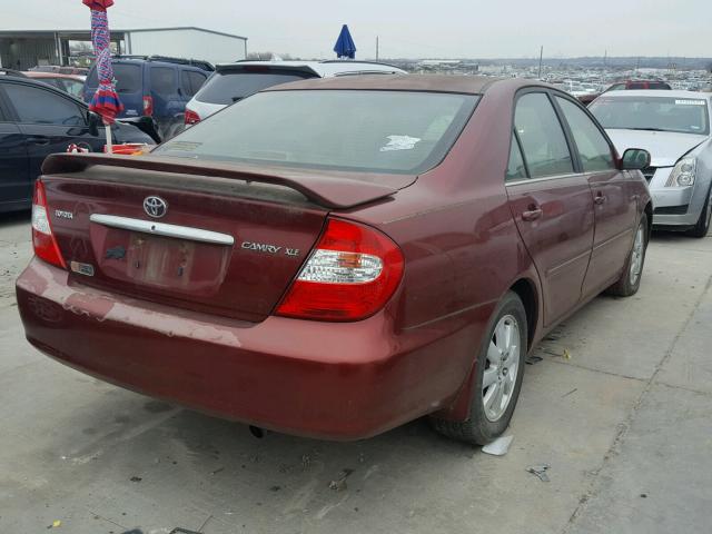 4T1BE32K83U146777 - 2003 TOYOTA CAMRY LE წითელი ფოტო 4