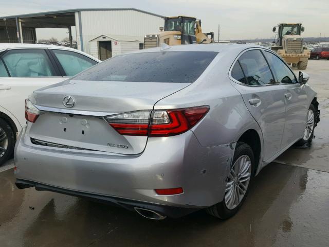 58ABK1GG2HU056719 - 2017 LEXUS ES 350 SILVER photo 4