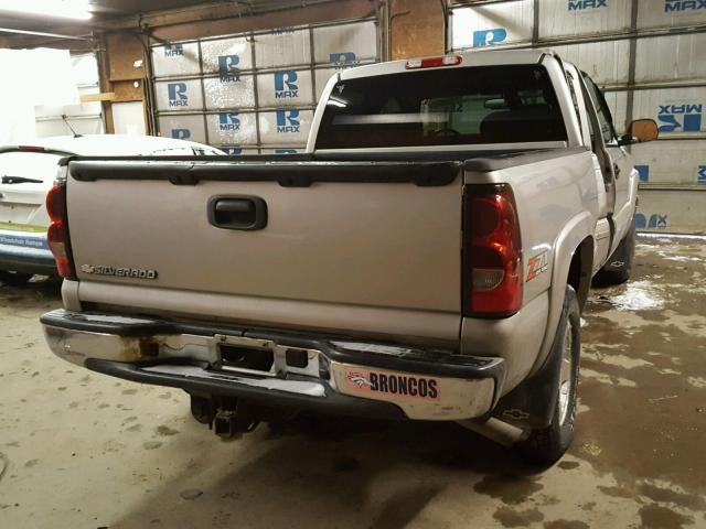 2GCEK19B561283468 - 2006 CHEVROLET SILVERADO SILVER photo 4